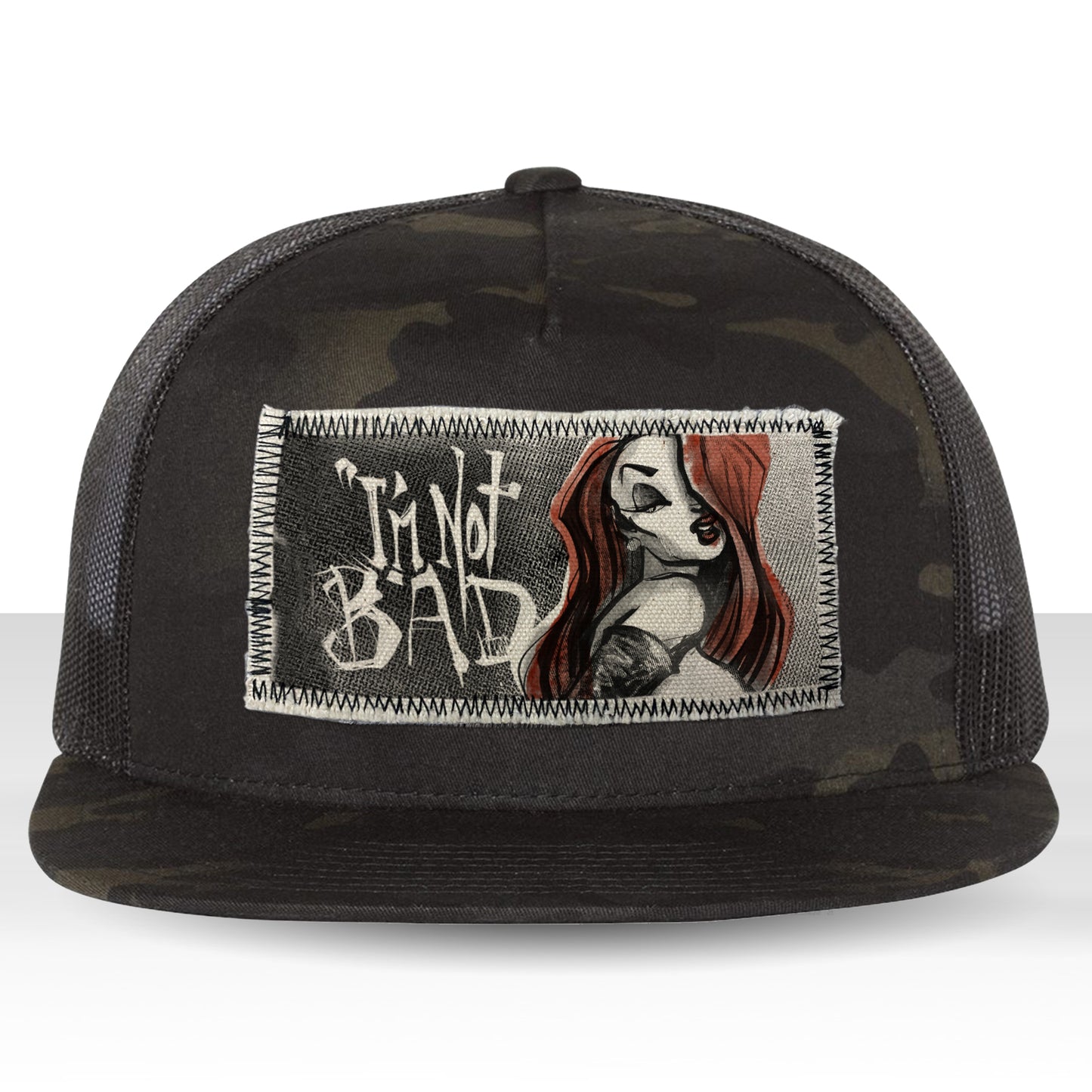 Mrs. Rabbit BAD: Embrace Your Bad Side Trucker Hat