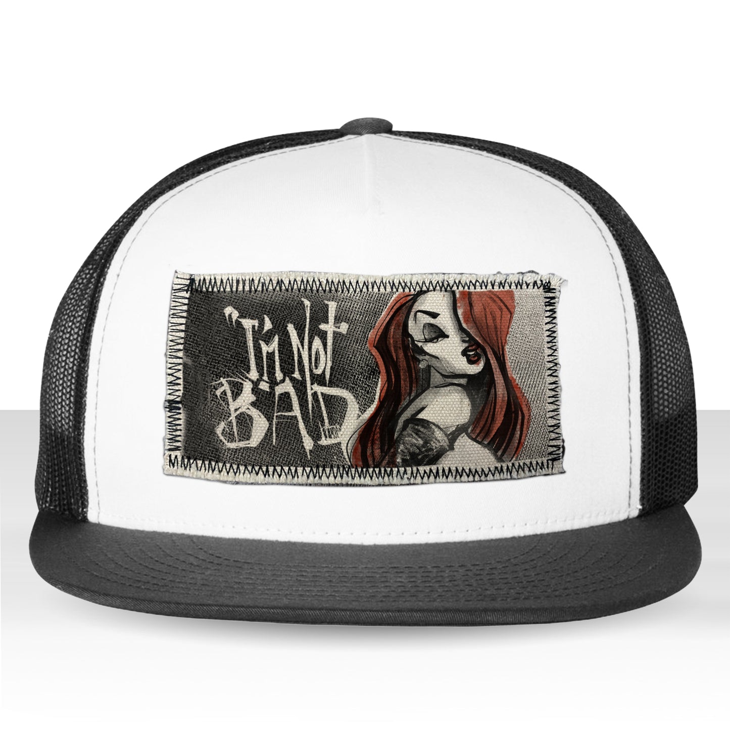 Mrs. Rabbit BAD: Embrace Your Bad Side Trucker Hat