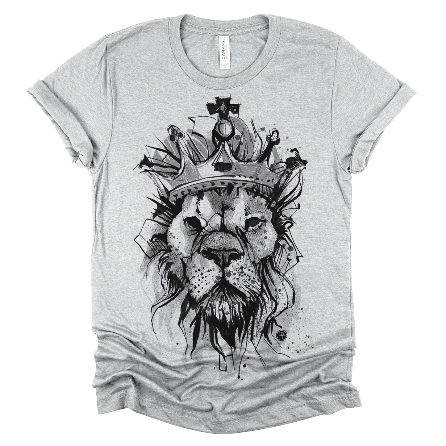 Lion Crown: Majestic Royalty T-shirt