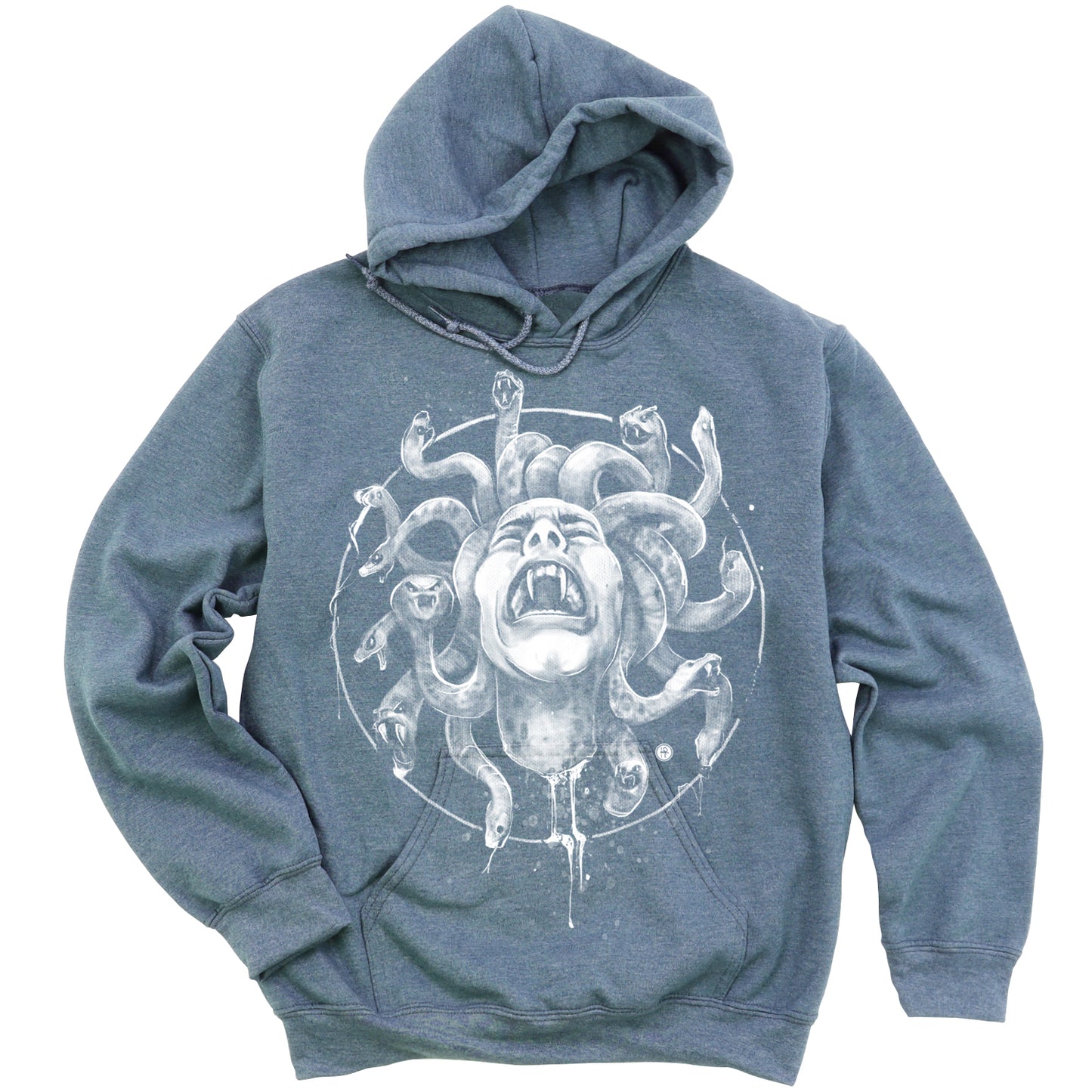 Medusa's Pain: Scream Captured Hoodie