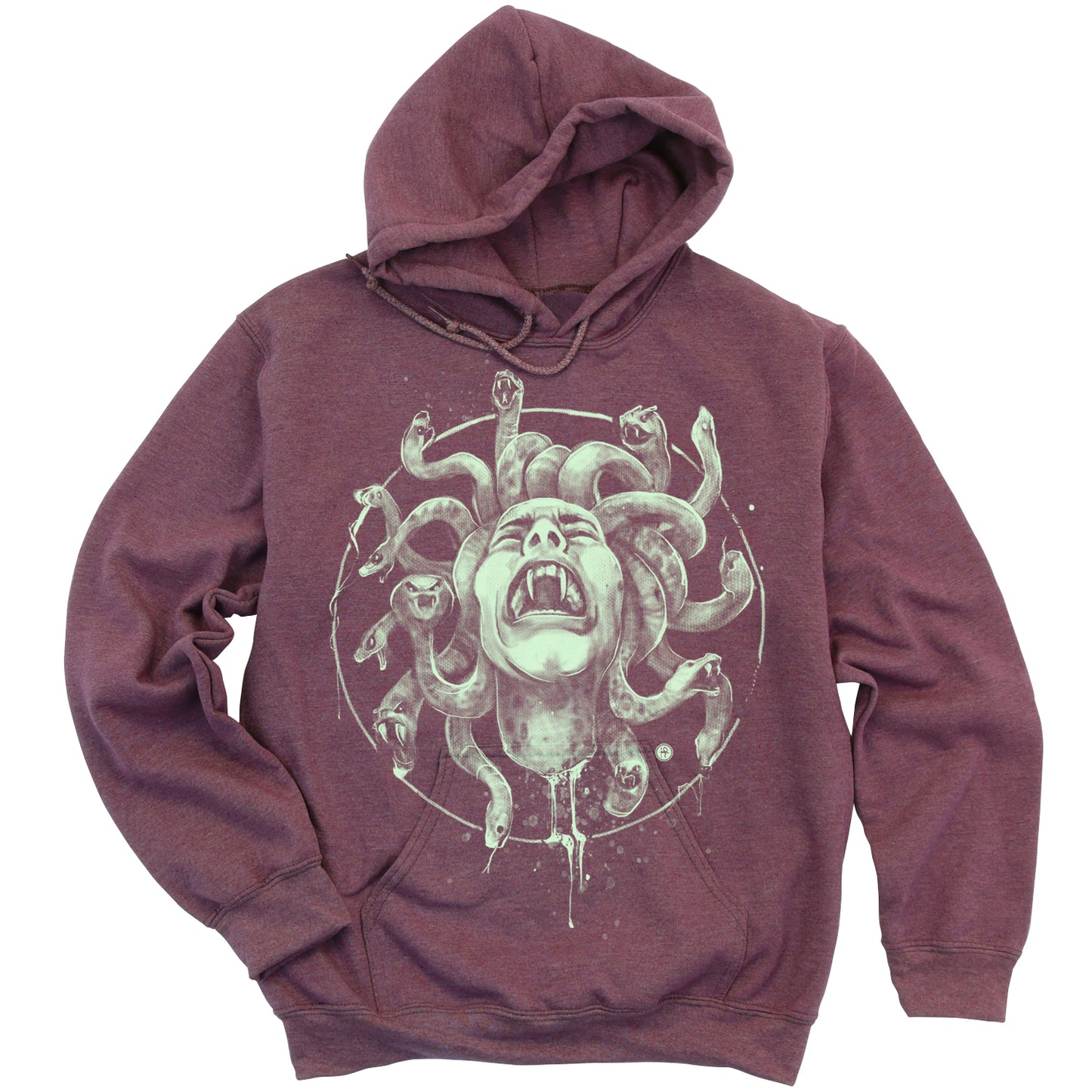 Medusa's Pain: Scream Captured Hoodie
