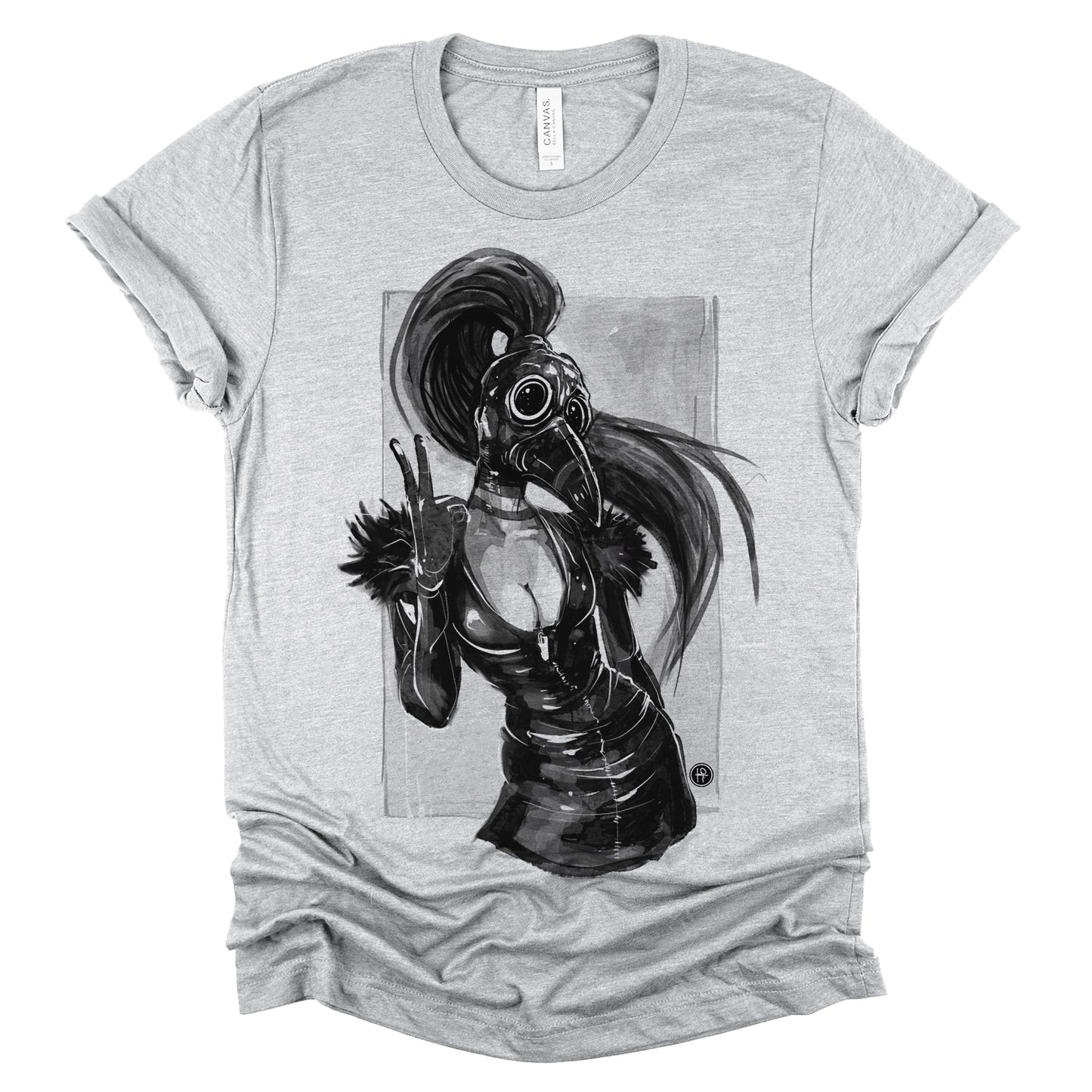 Mrs. Plague Doctor: A Latex Dom's Seduction T-Shirt