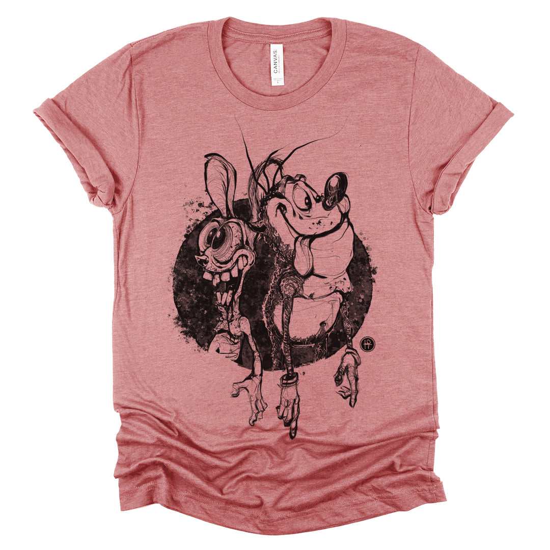 Ren & Stimpy - Don't Touch That Dial ©1992 Shirt Size XL