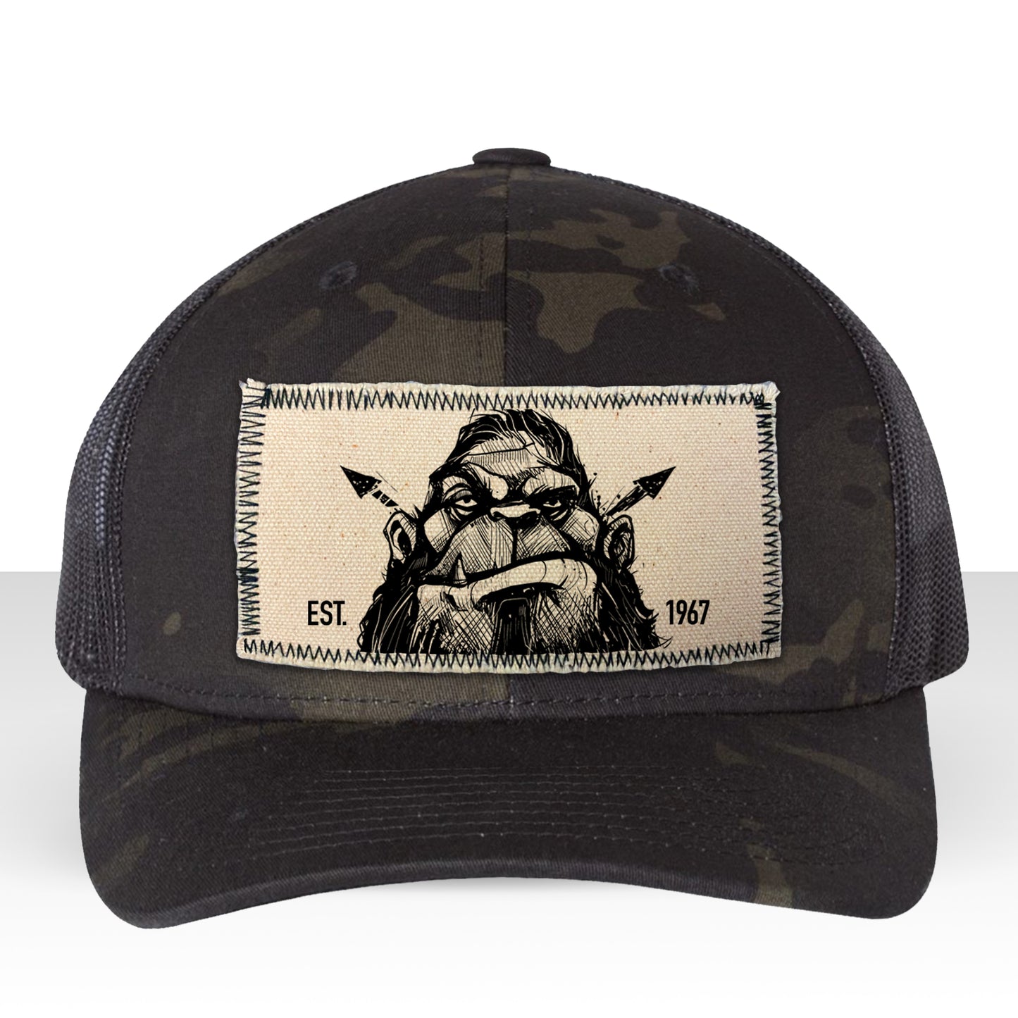 Sasquatch Hunting Club: Join the Hunt Trucker Hat