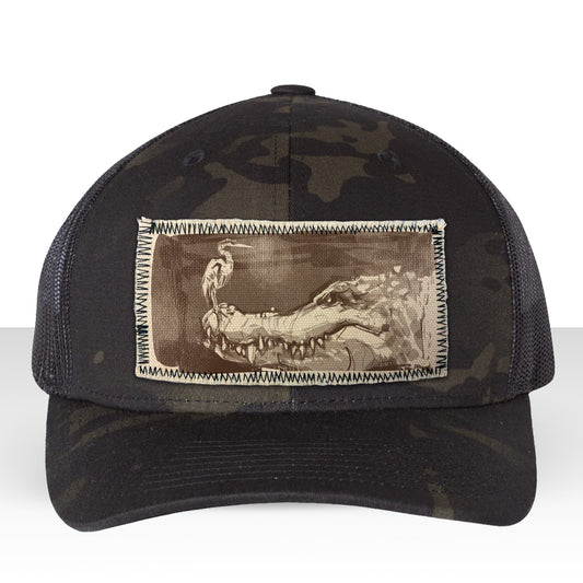 Sawgrass: Florida's Serene Landscape Trucker Hat