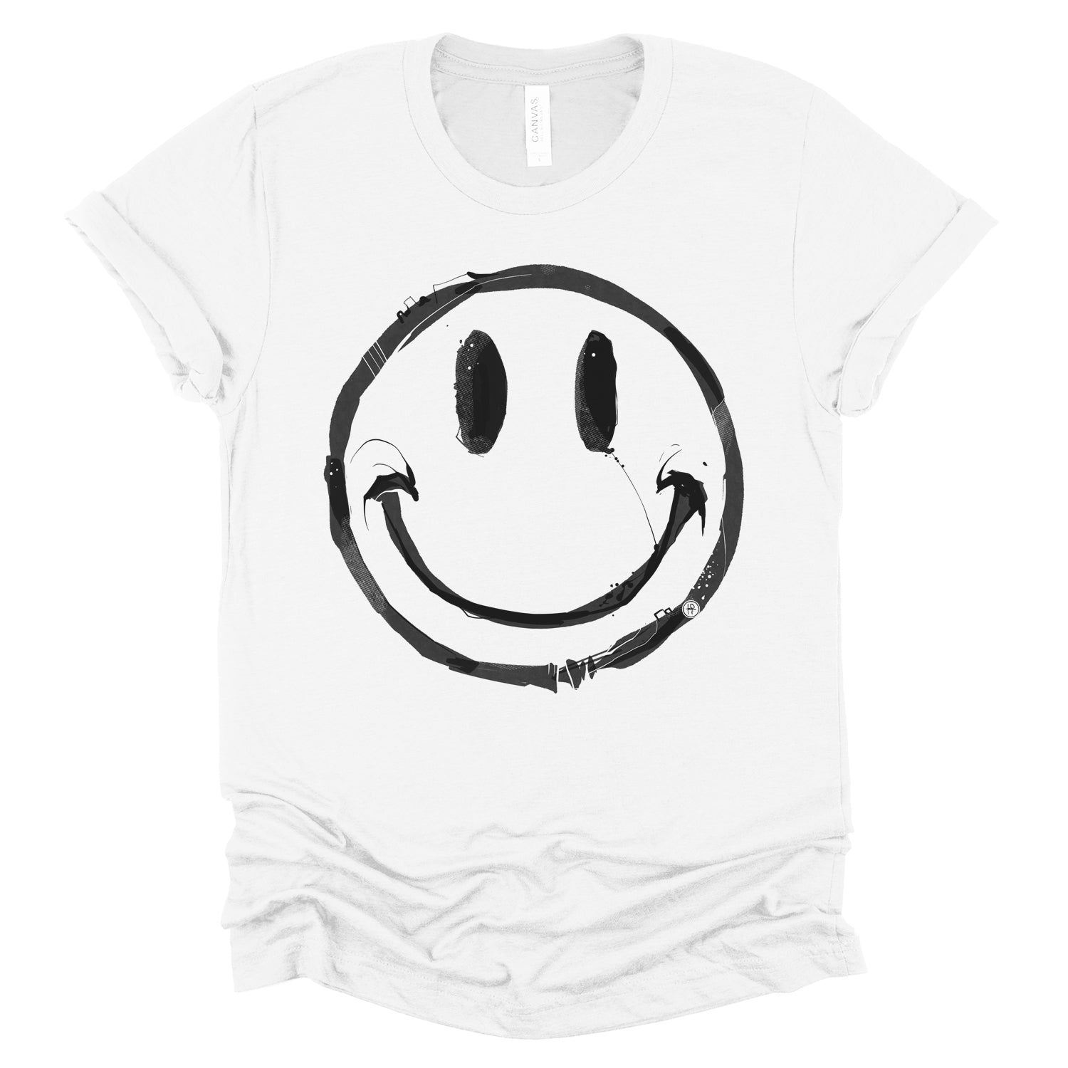 Happy Smiley Face T-Shirt Artwork | FabCreates