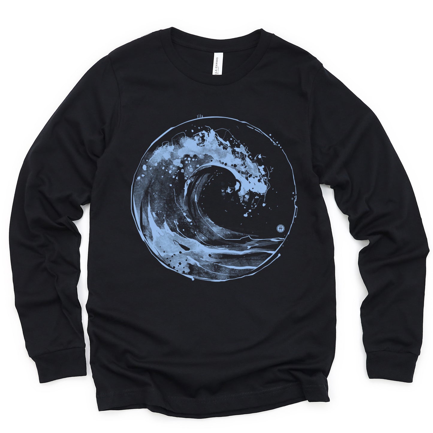 Wave Custom Long Sleeve T-Shirt