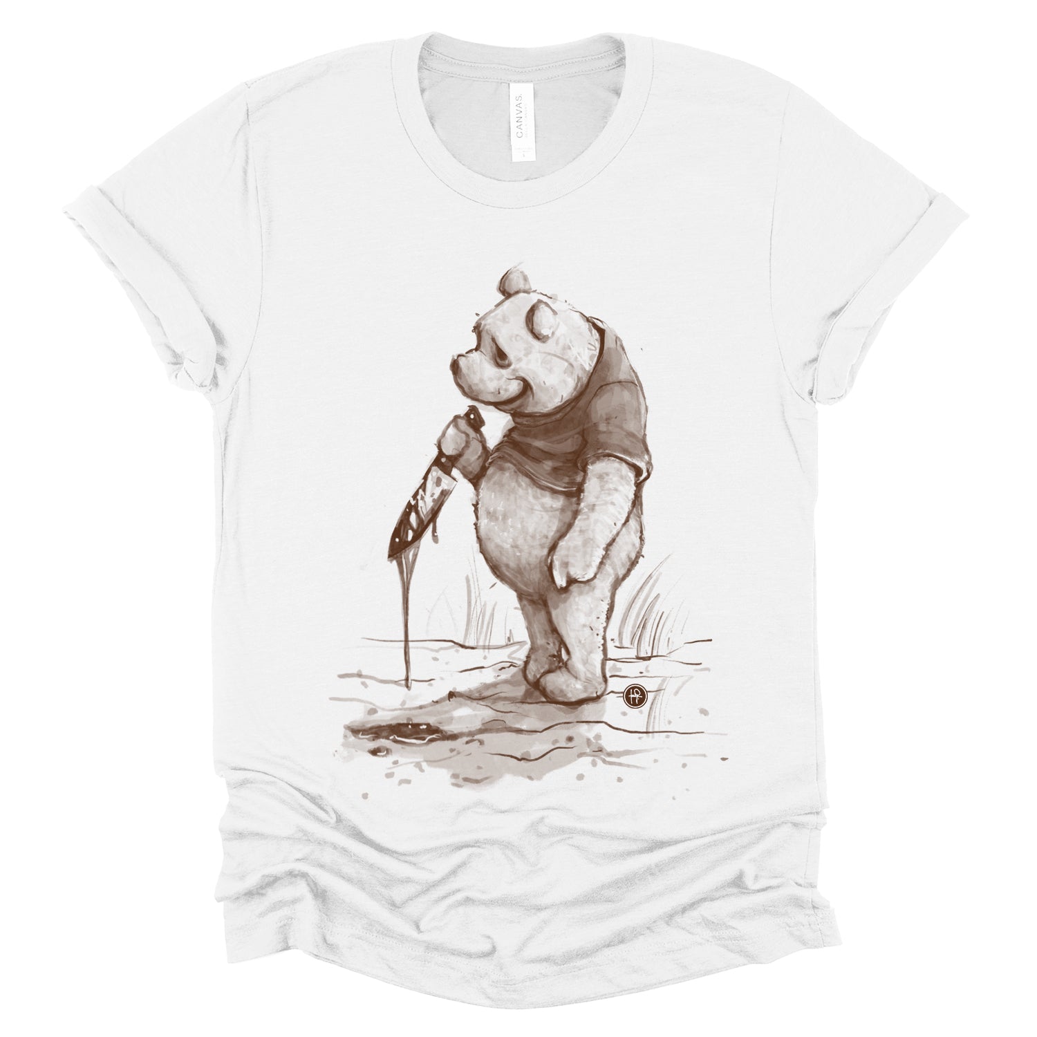 Killer Pooh Artistic T-Shirt | FabCreates