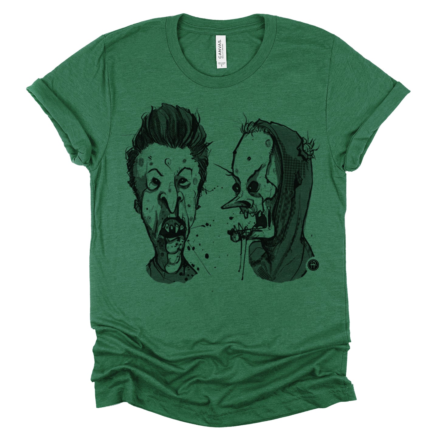 Zombie Beavis & Butthead: Ghoulish Dimwits T-Shirt