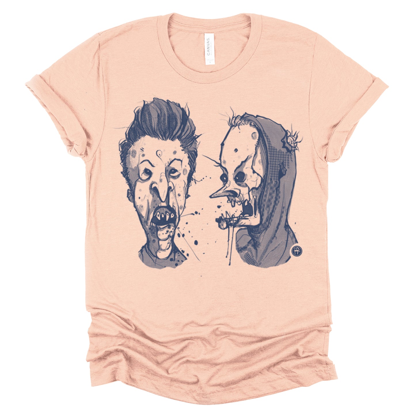 Zombie Beavis & Butthead: Ghoulish Dimwits T-Shirt