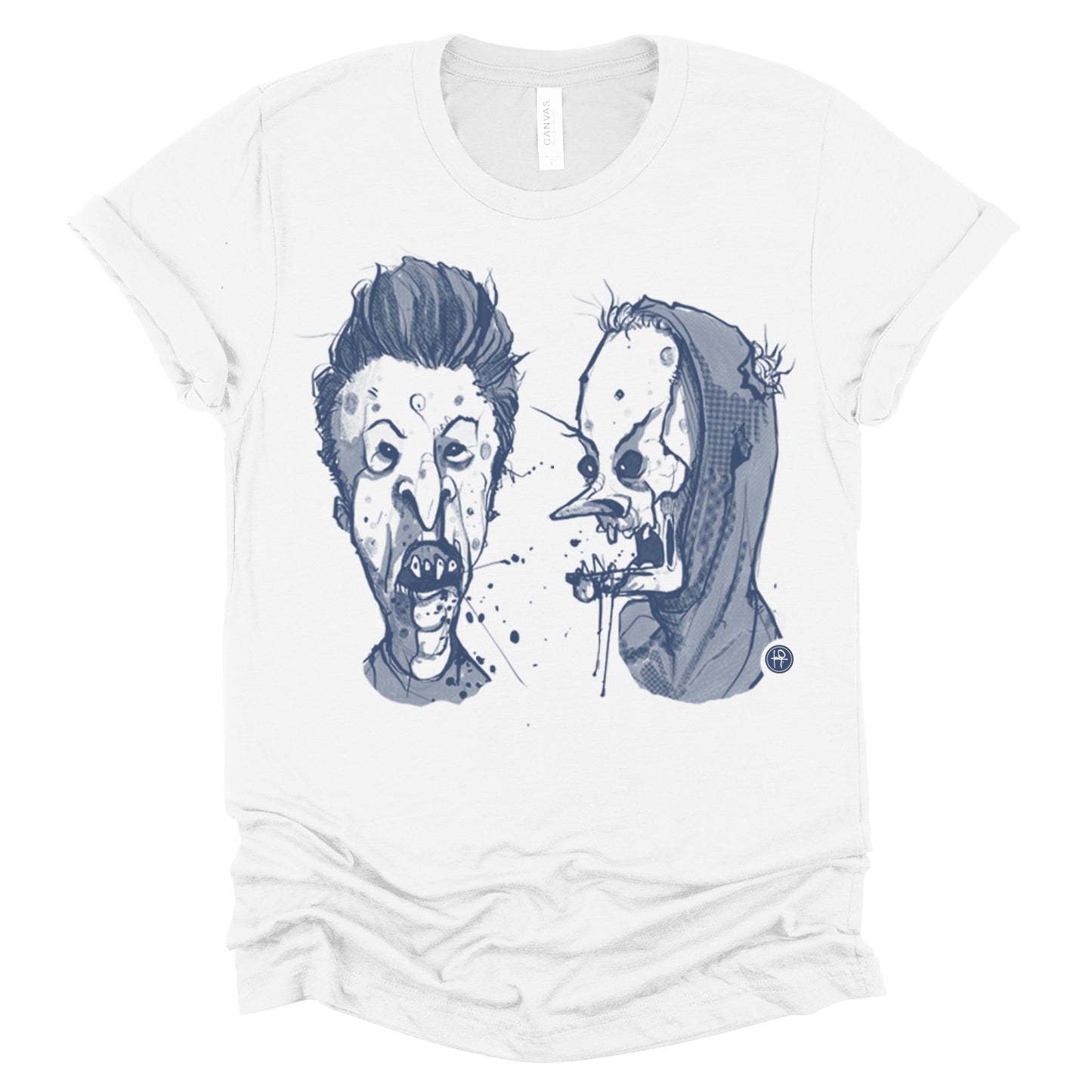Zombie Beavis & Butthead: Ghoulish Dimwits T-Shirt